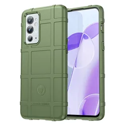 Silicone Shield Armor Heavy Duty Shockproof Rubber Case - Matte Finish for Oneplus RT (Army green)