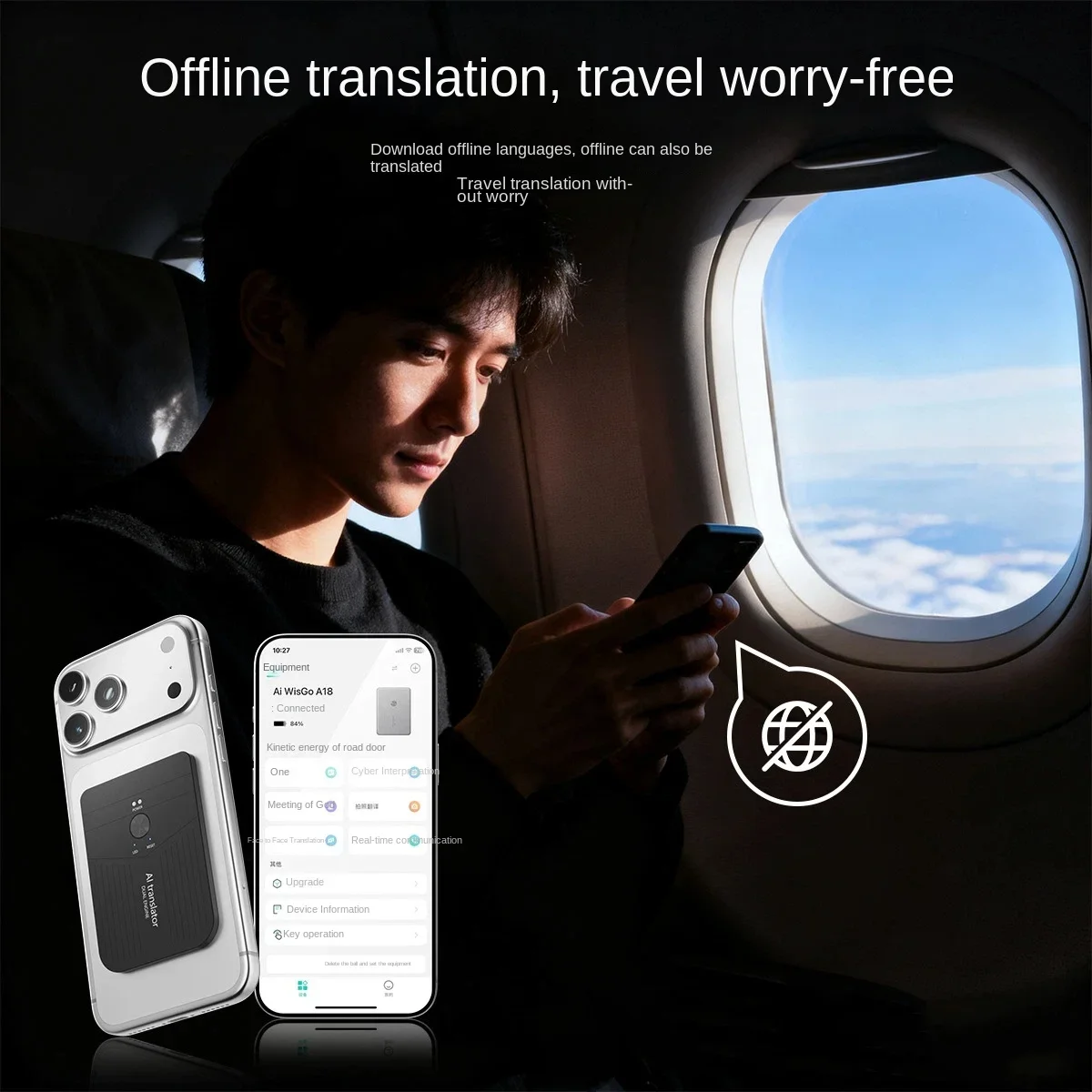 Traductor de Voz con IA, Video Remoto, Audio, Notas de Reuniones, Interpretación Simultánea, 140 Idiomas, Traducción en Tiempo Real y Sin Conexión 3 Traductor de Voz con IA Traductor de Voz con IA, Video Remoto, Audio, Notas de Reuniones, Interpretación Simultánea, 140 Idiomas, Traducción en Tiempo Real y Sin Conexión - Imagen 3