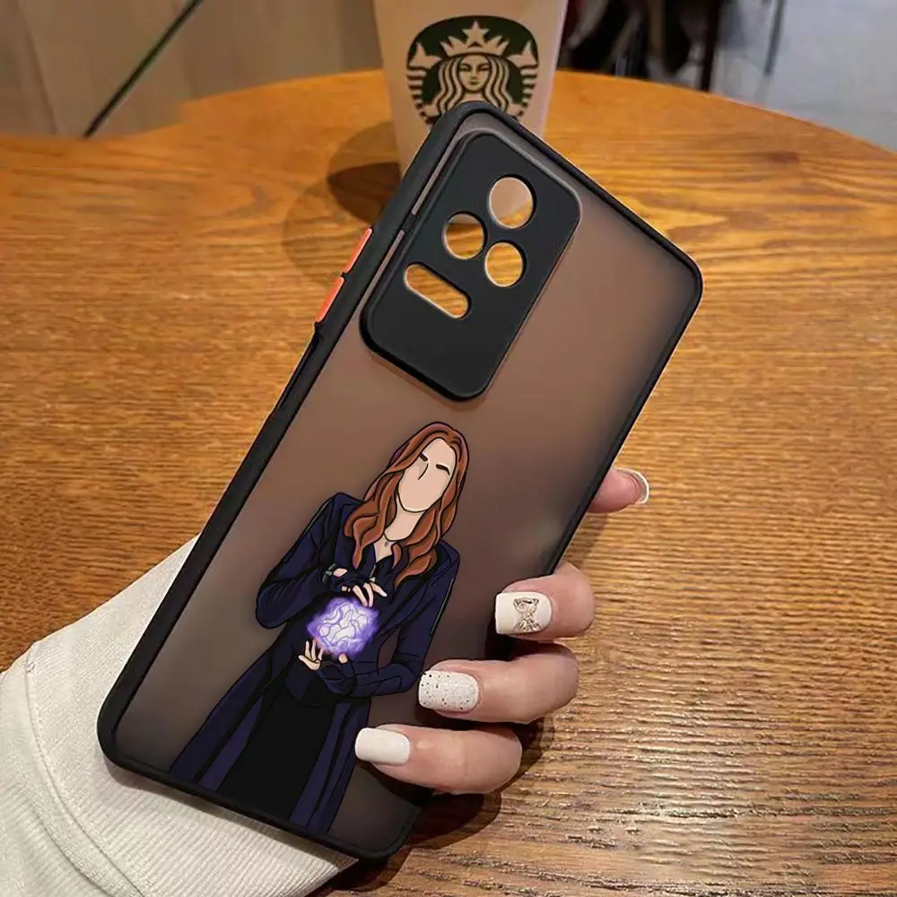 Matte Case for Redmi A1 K50 K40 GAMING K30 K20 10X 10C 10 9C 9T 9A 9 8 PRO 4G 5G Case Funda Coque Marvel Avengers Heros Faceless