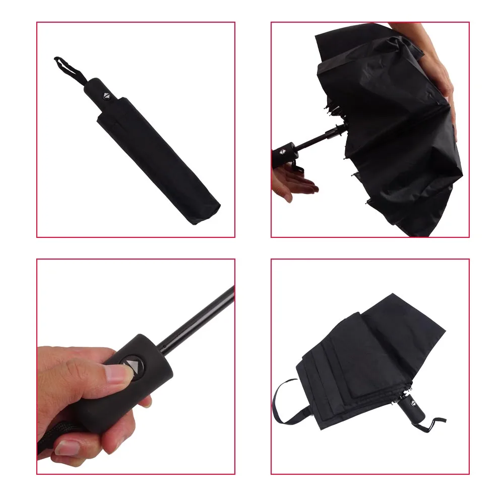 Car Umbrella car logo umbrella for Audi RS Sport A1 Q2 Q5 Q8 Q7 4L 4M Q3 8U F3 TT 8J 8S TTS 8N A3 8P 8V B6 A4 B8 B9 A6 C7 C6 4F Auto