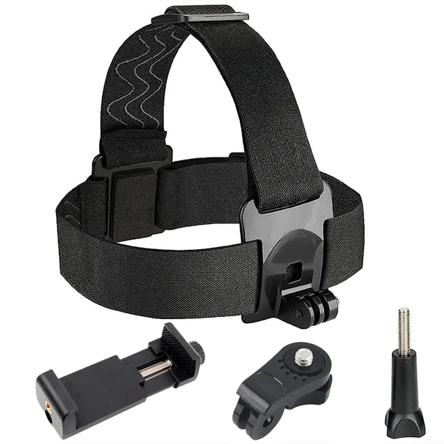 Head Strap Mount For GoPro Hero 13 12 11 10 9 8 7 Insta 360 X5 X4 X3 GO 3 3S DJI Osmo Action 3 4 5 Pro Cameras Accessory ﻿