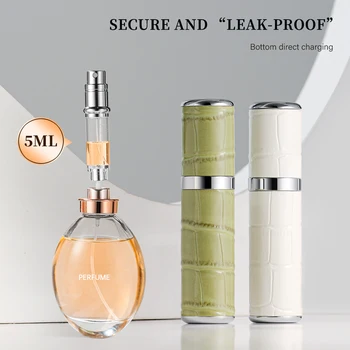 5ML Mini Bottom Filling Perfume Spray Dispenser Bottles Cosmetic Refillable Spray Atomizer Portable Liquid Container Bottle