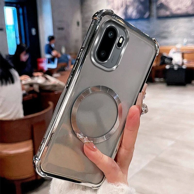 Clear Shockproof Magnetic Case