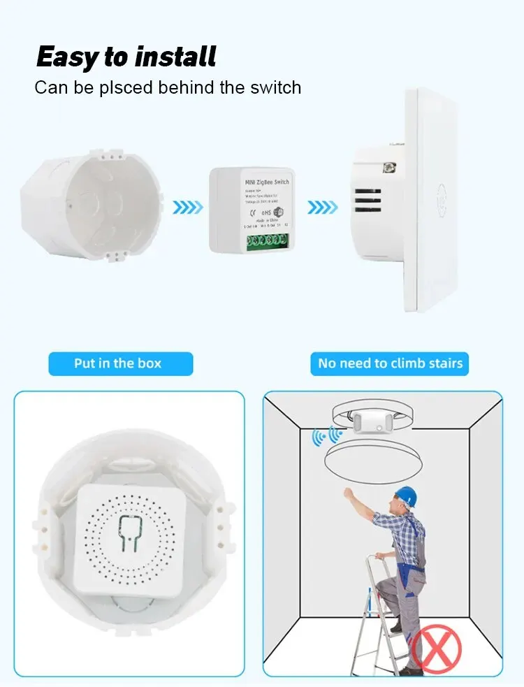 Smart Switch Module for Home Automation 16A