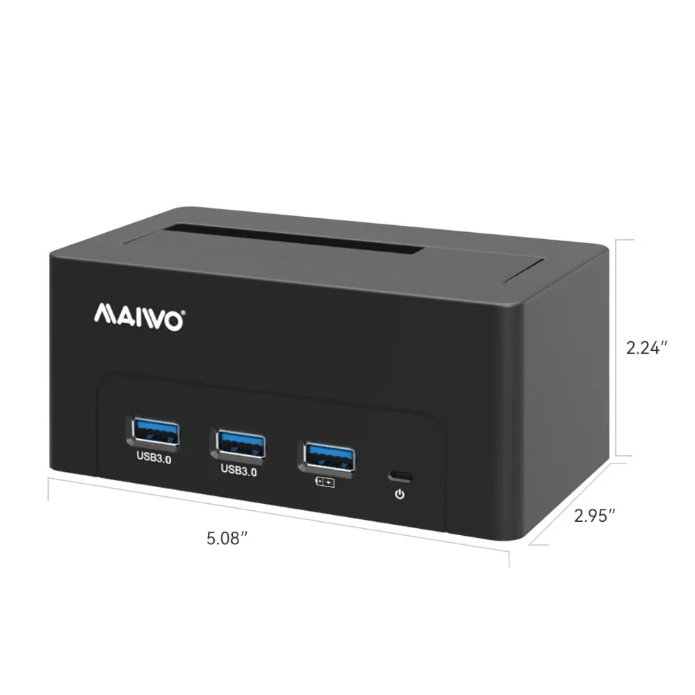 para SATA, HDD, SSD, 2 Portas USB