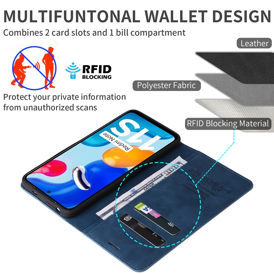 Premium Wallet Flip Leather Case