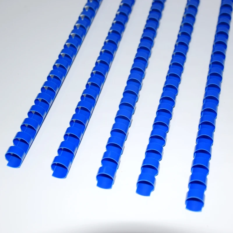 ReadStar A4 PVC Blue Binding Aprons 21 Loops 6-51mm (20-450 sheets) Plastic Comb Binding Rings 10PCS/LOT