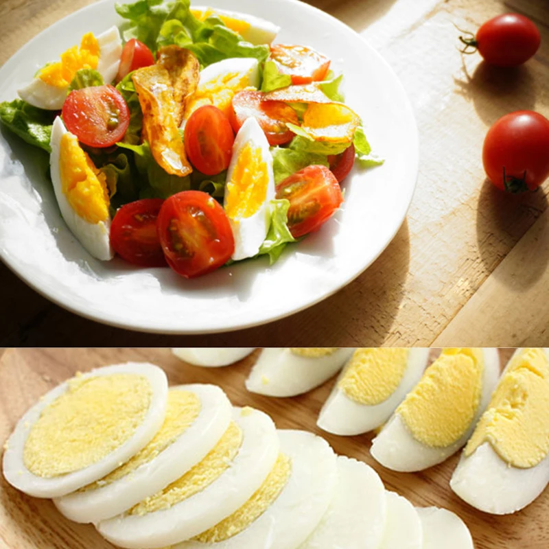 1PC Stainless Steel Multifunctional Egg Cutter Slicer for Kitchen
