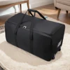 Travel Luggage Bag Foldable Wheel Bag Large Capacity Luggages Storage Bag Waterproof Carry On Travel Bag for Outdoor Travel 1
