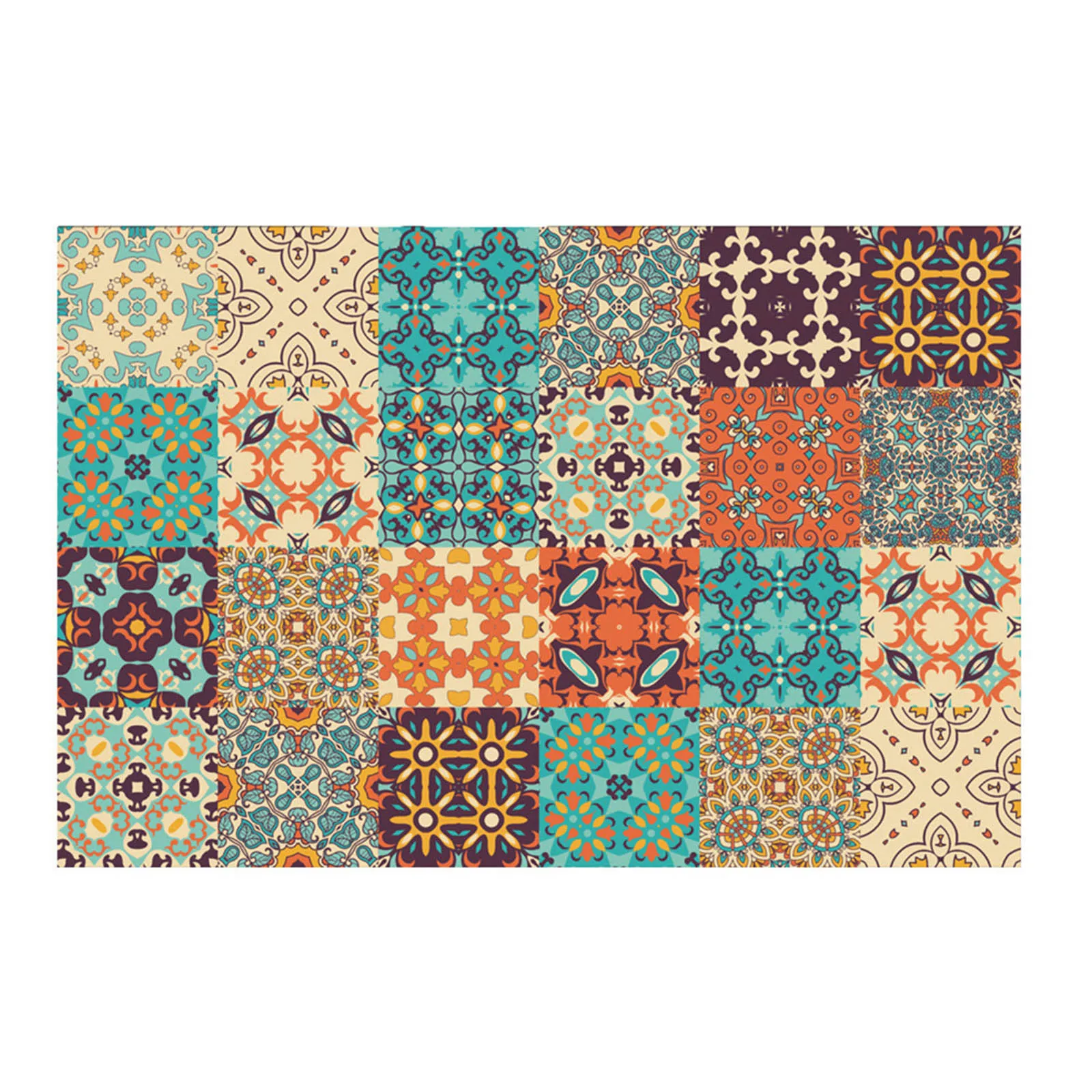 

Instantly Refresh Your Living Space with 24x Mosaic Tile Stickers Long Lasting Adhesion Suitable for Multiple Surfaces