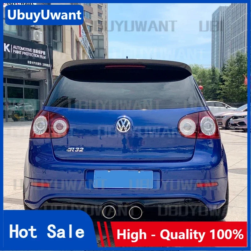 Per Mk5 Gti In Fibra Di Carbonio Posteriore Tronco Coperchio Auto Spoiler Ducktail Lip Wings Per Volkswagen Vw Golf 5 V Mk5 R32 Gti 2006-2009