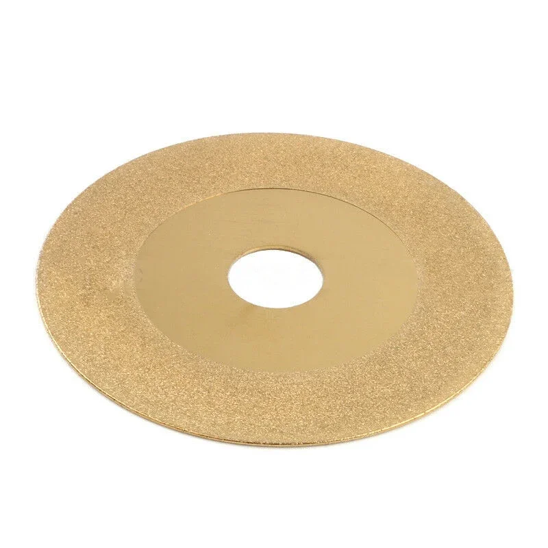 100mm Diamond Coated Flat Lap Wheel Lapidary Polishing Grinding Disc Gold For Carbide Stone Angle Grinder TOOL