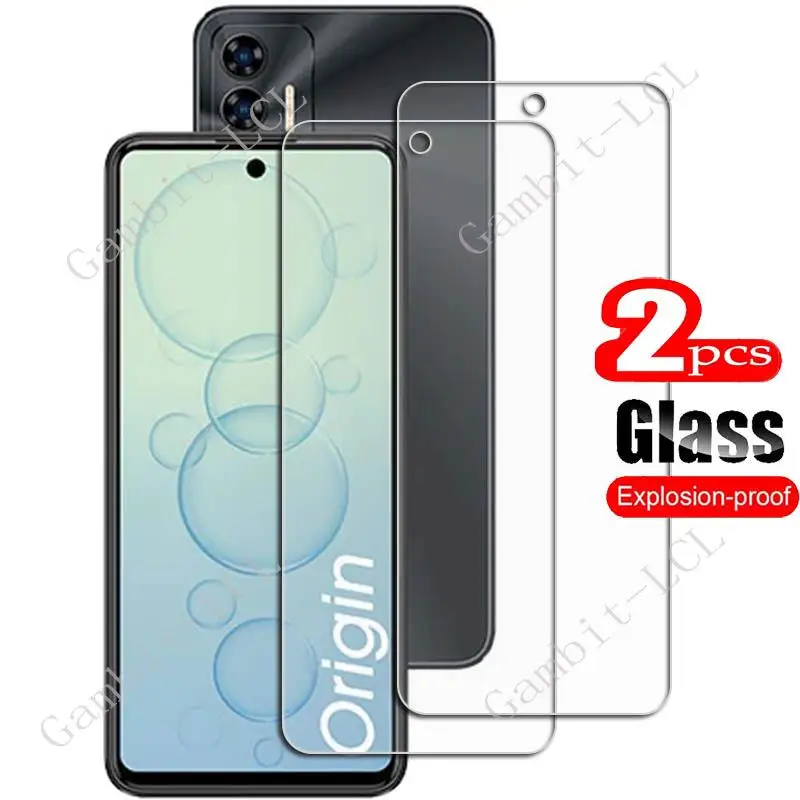 Cover per Thomson Origin 679 Lagoon Custodia Comaptibile con Thomson Origin 679 Lagoon Case Custodia [ con 9H HD Vetro Temperato] Cover Supporto PC + Silicone DJF-XPN