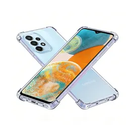 Crystal Clear Transparent Slim Soft Case with Corner Protection and Precise Cutouts - Galaxy A23 4G