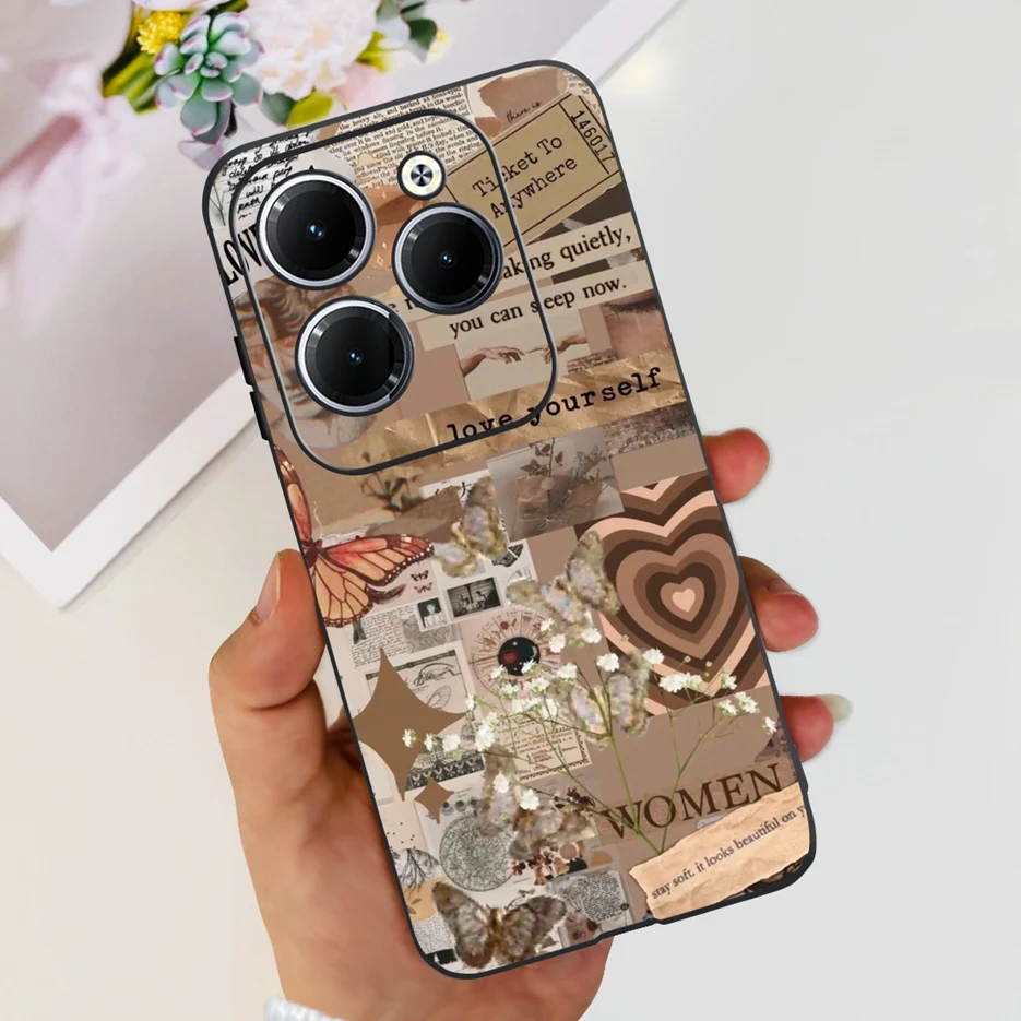 Cute Fashion Soft Silicone Phone Case - Stylish Protective Cover with Bumper