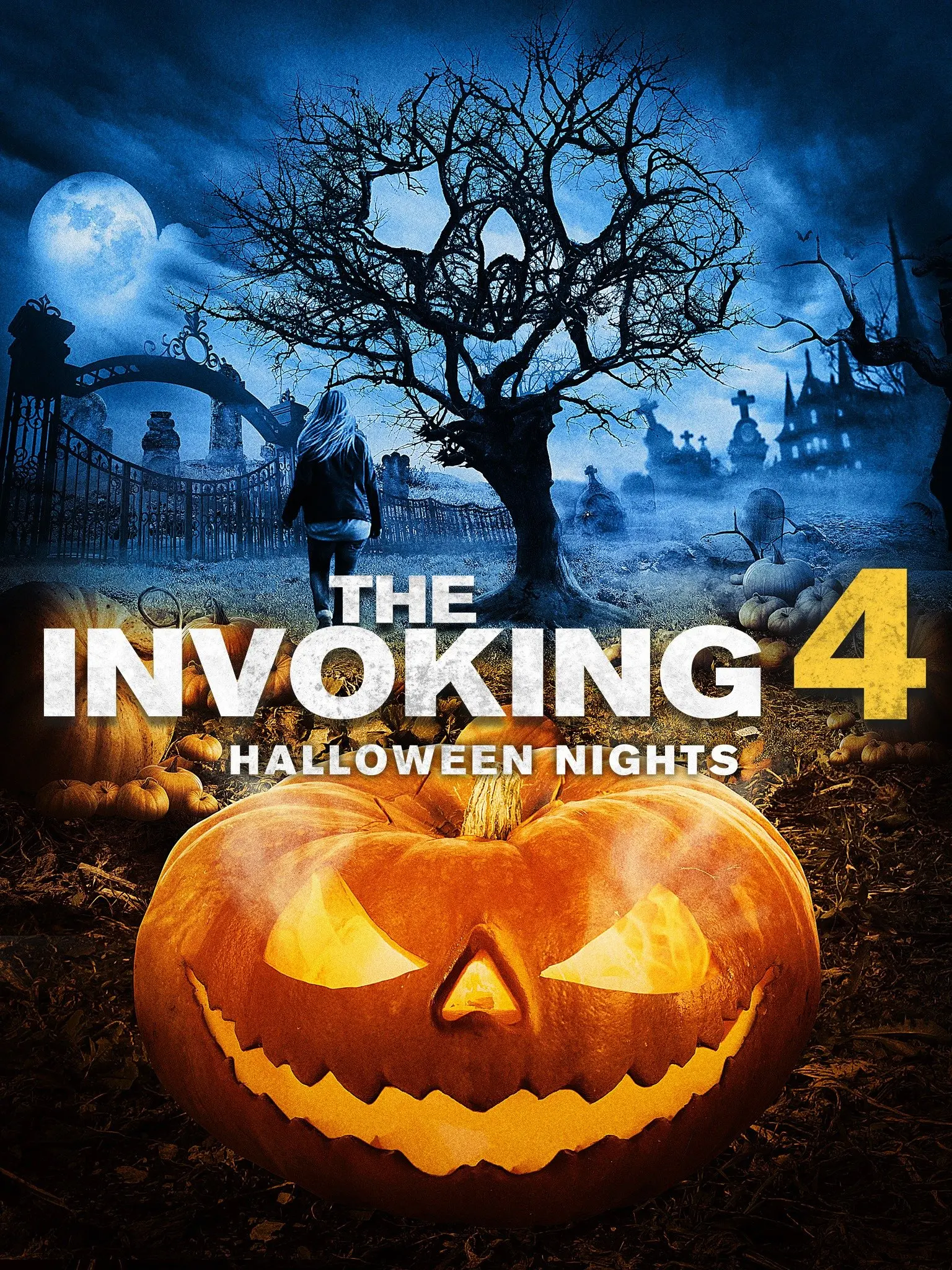 

Invoking 4: Halloween Nights Movie Art Film Print Silk Poster Home Wall Decor