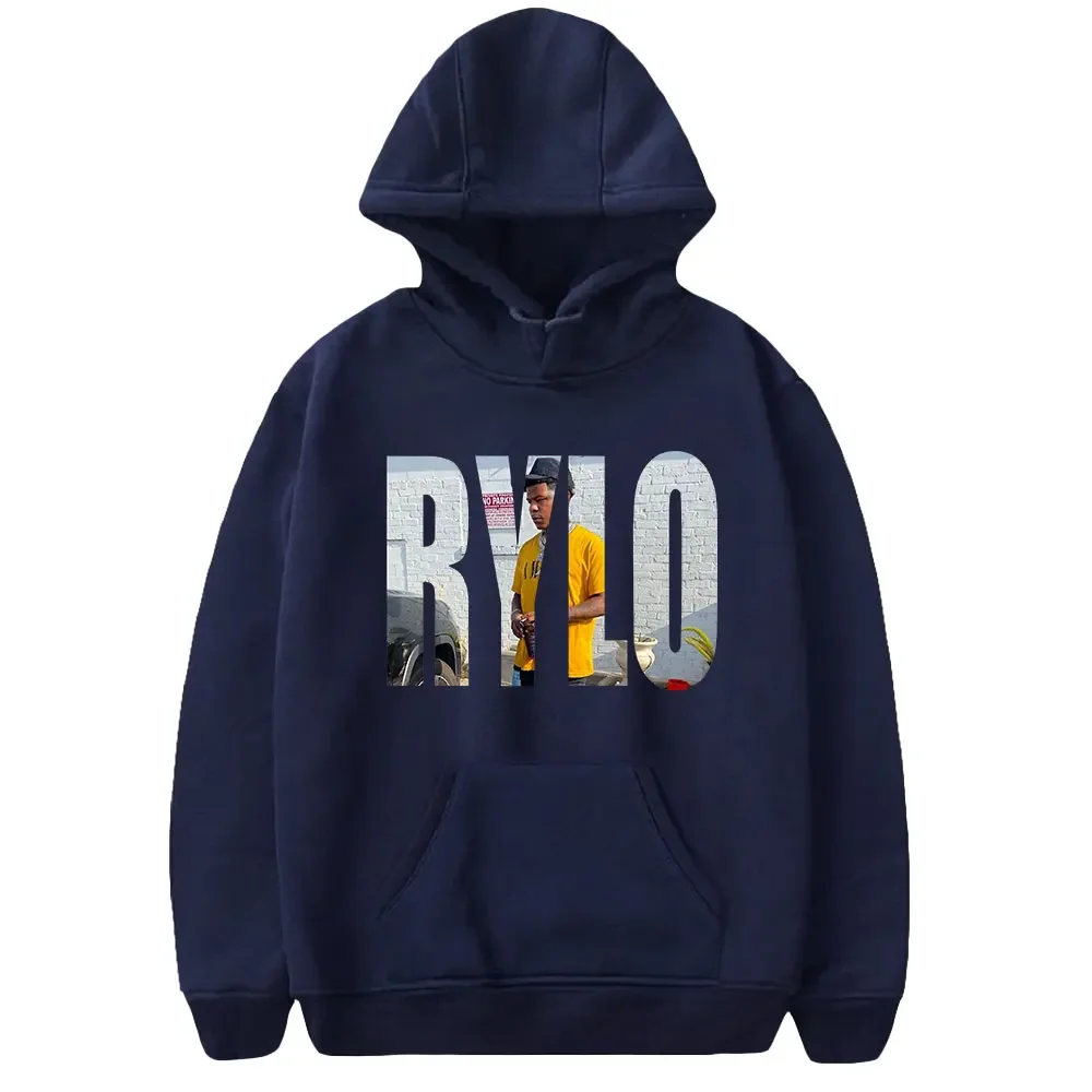 Rylo Rodriguez Oversized Hoodie Women Men Harajuku Sweatshirt Y2K Streetwear Hip Hop Pullover Hooded Jacket Casual Tracksuit images - 6