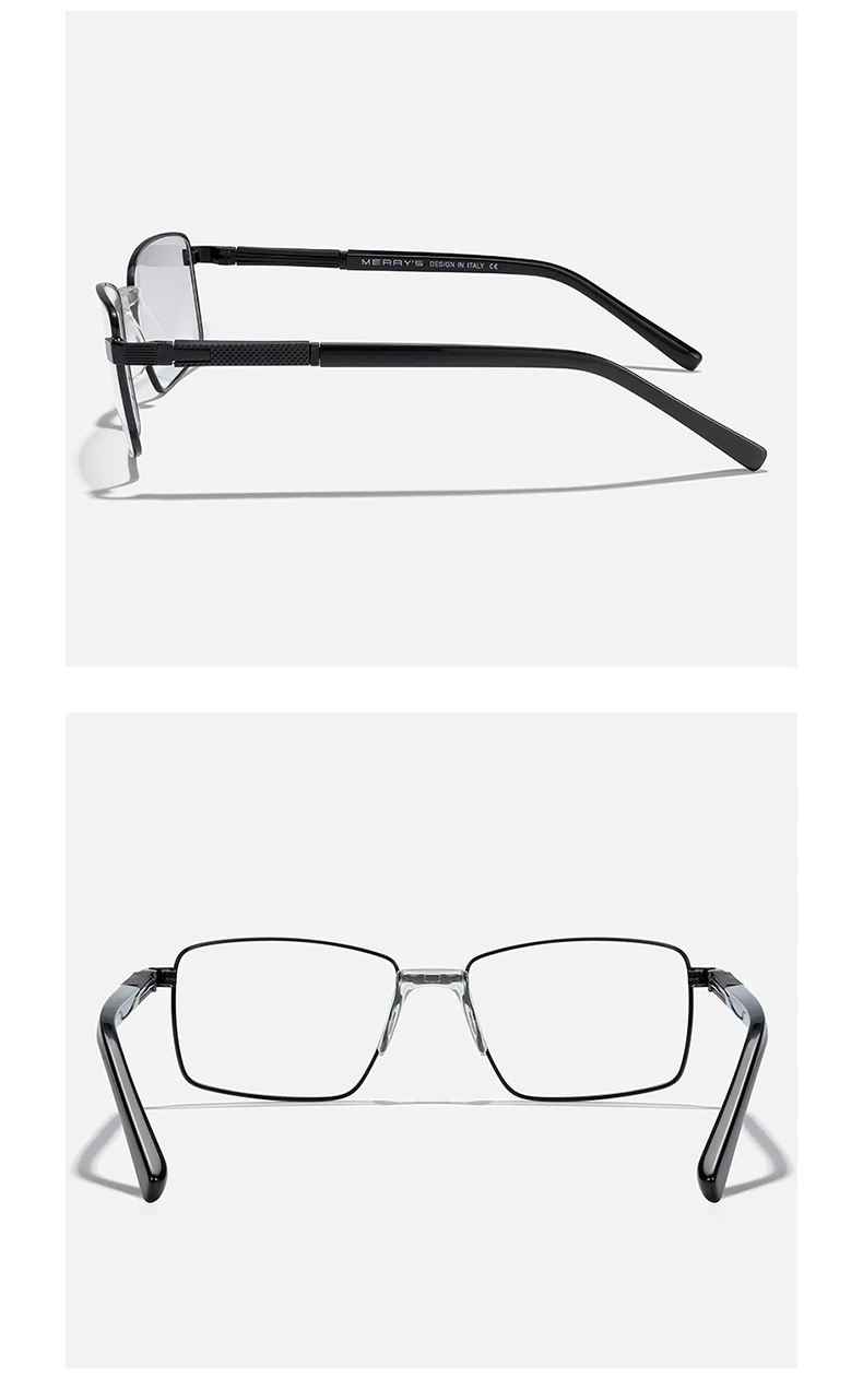 MERRYS DESIGN Luxus Männer Lesebrille Business Männer Reader Blau Licht Blockieren Anti Glare Filter Vergrößerung Gläser S2093 – Detail 10