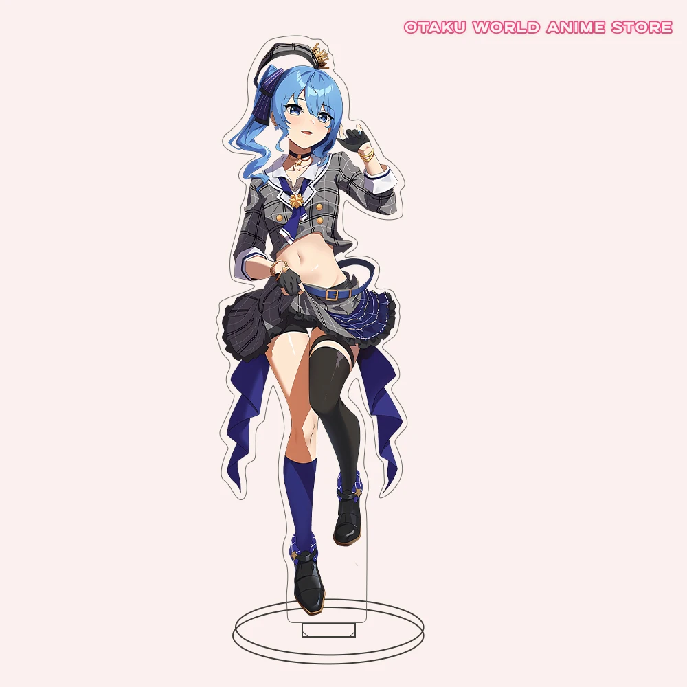 

Vtuber аниме акриловый держатель для телефона Декор настольное украшение Милая акриловая стоячая карта брелок подвеска
