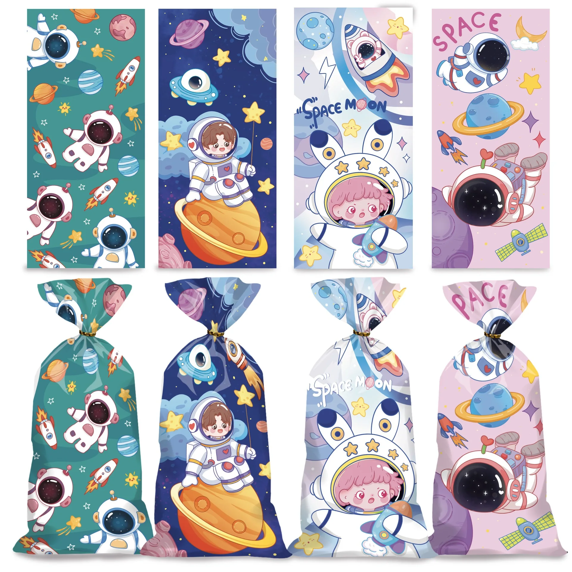 Astros Doğum Günü Partisi Dekorasyon Kurabiye Şeker hediye keseleri Unicorn Doğum Günü Partisi Dekor Çocuk Kız Bebek Duş Düğün Malzemeleri