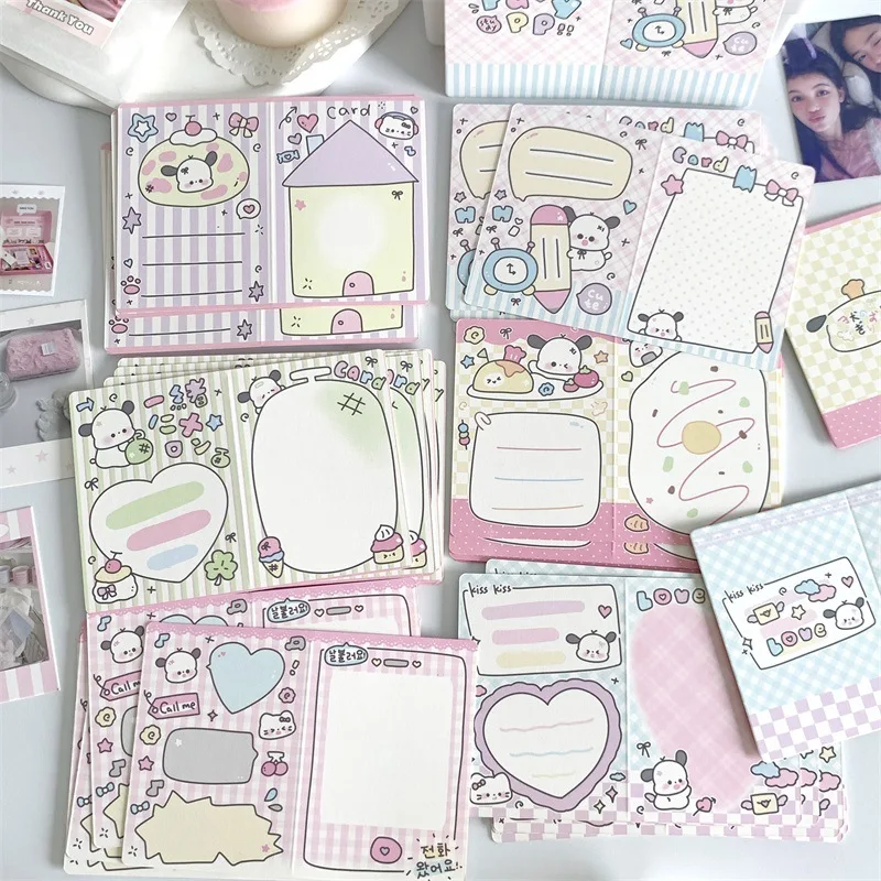 MINKYS Kawaii 10pcs/pack Thanks Gift Card 3 inch Kpop Photocard Collection Card DIY Photo Card Paper Message Card 4