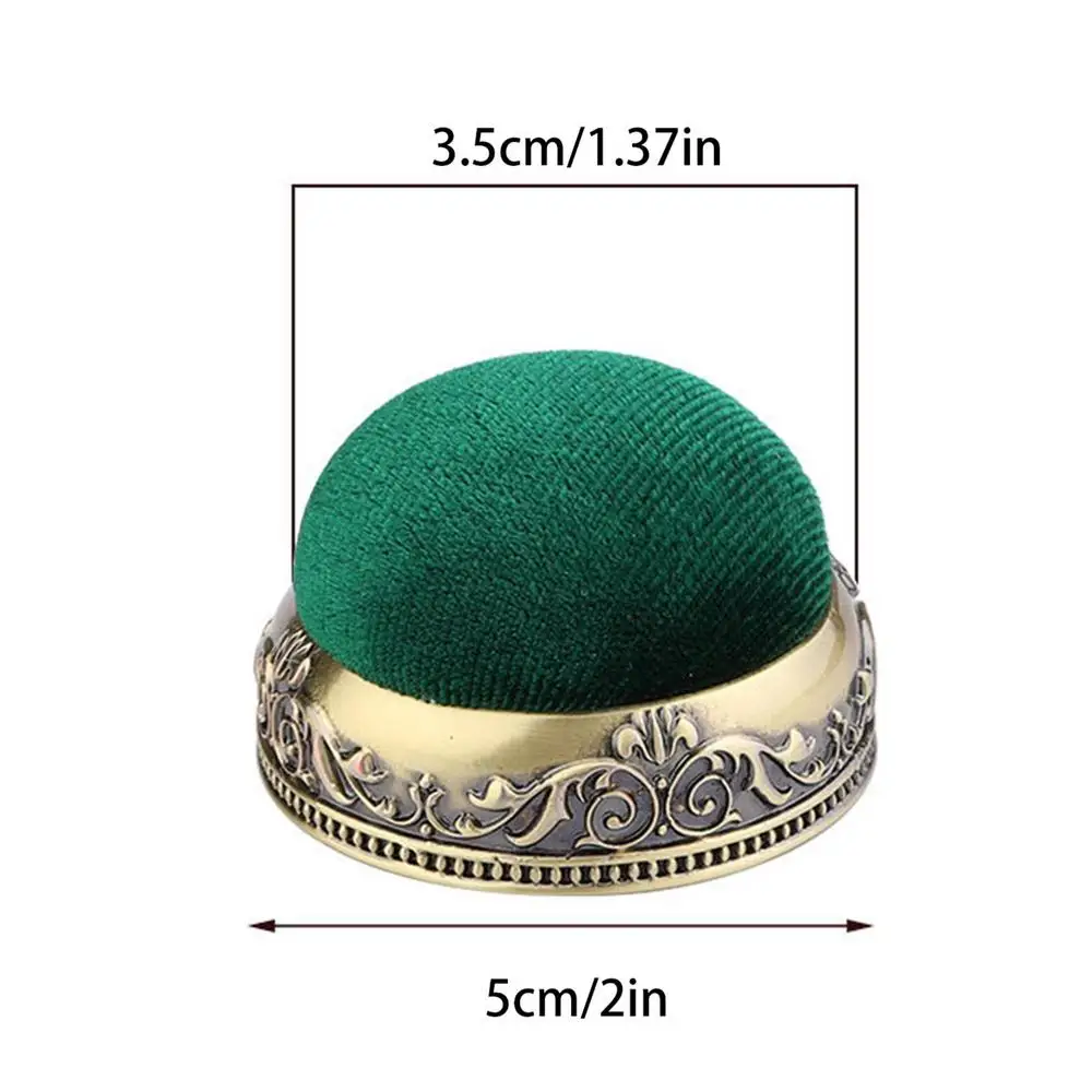Coussin à épingles Rond Style Japonais – Base En Bois, Motif Aléatoire, Pratique Pour Couture Et Broderie - 10