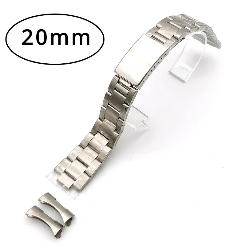 

Аксессуары для часов Rolex, браслет из нержавеющей стали для часов с тремя бусинами для дайвинга устричного дайвинга Daytona Sky King, 20 мм