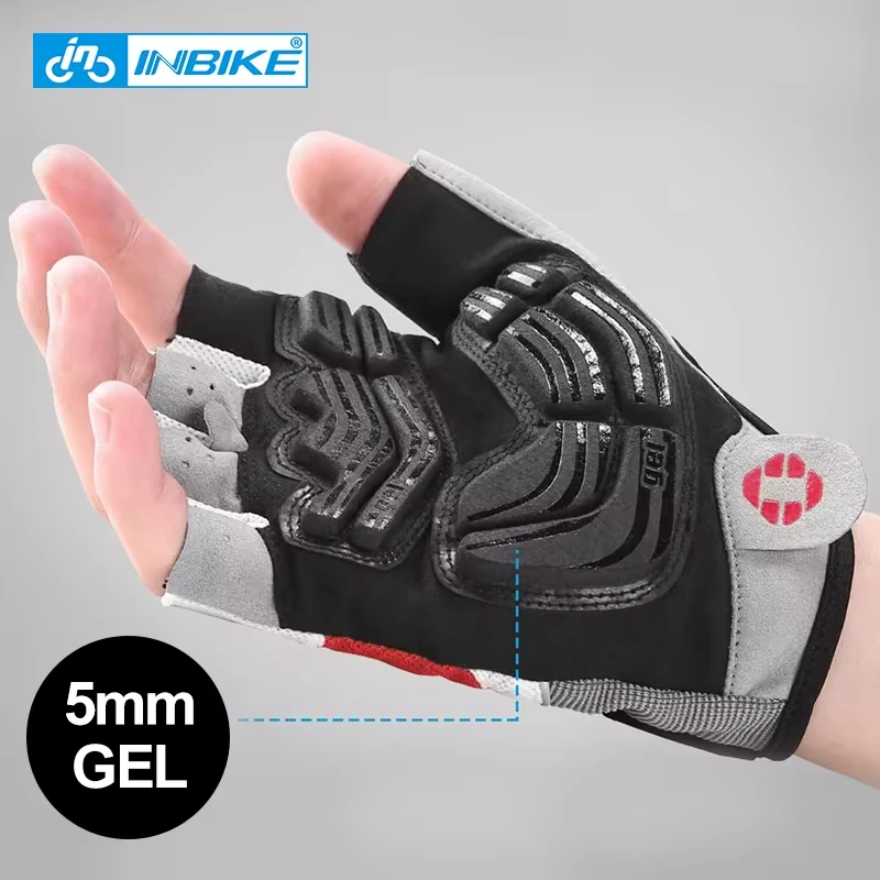 INBIKE Shockproof Half Finger Cycling Gloves 1
