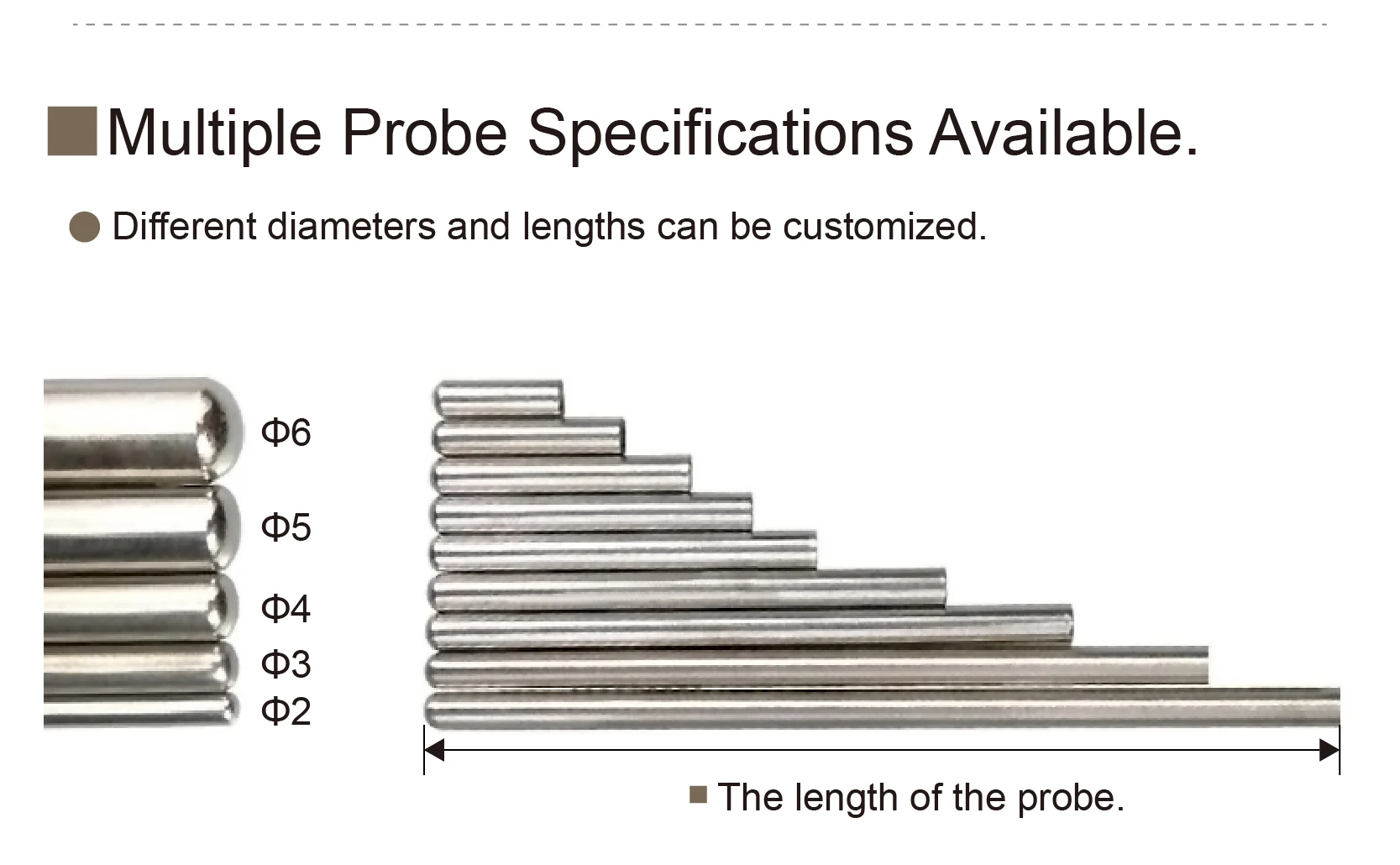PT100/PT1000 Cryogenic RTD Sensor Probe -200~260C 4x30mm Waterproof Stainless St
