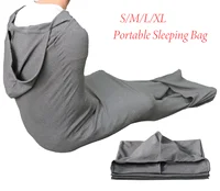 S/M/L/XL portable comfortable sleeping bag for adults and children, travel compression blanket, wrapped sleeping bag 1