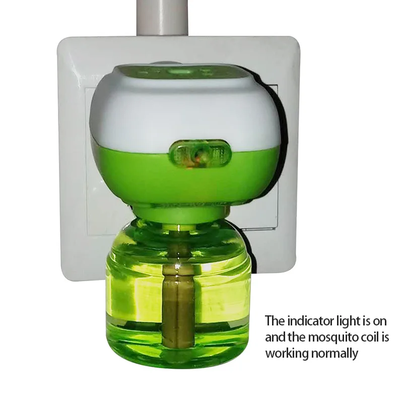 Mosquito repellent heater 1/2/3PCS electric heat repellent liquid anti-mosquito odorless insect mosquitoes pest