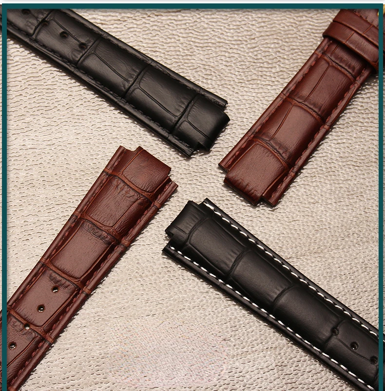 Genuine Leather Watch Strap for LV Watch Raised Mouth for Louis Vuitton  Tambour Series Q1121 Dedicated Watchband Men Women Q114k - AliExpress