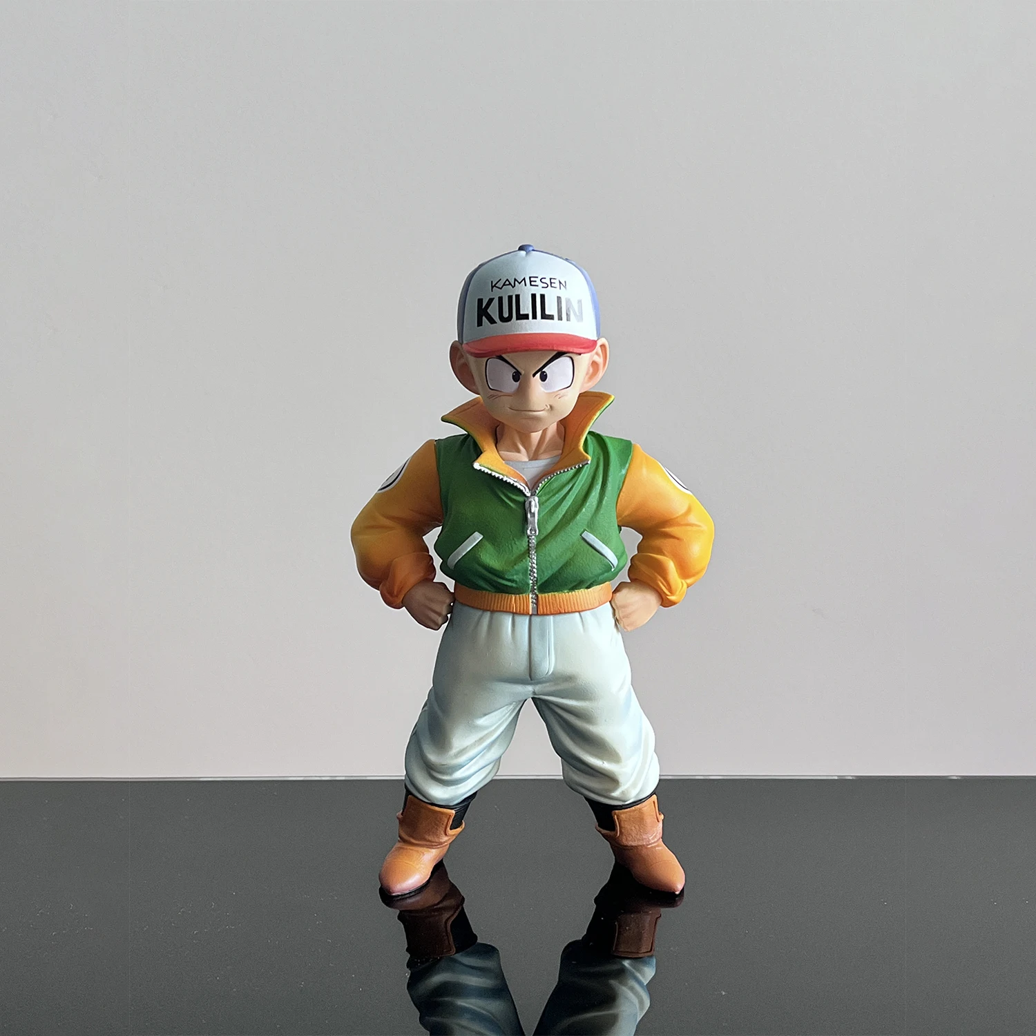 Figurine Dragon Ball Z - Krillin Blanc - Eraser PVC - Japon - #N573