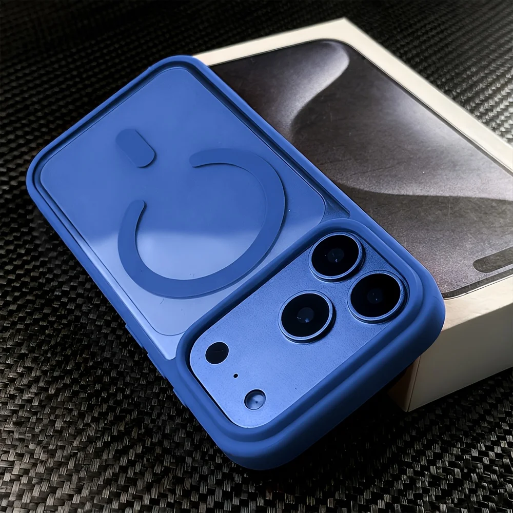 Sleek Transparent Acrylic MagSafe Magnetic Phone Case