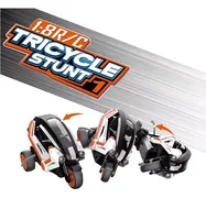 RC Motorcycle 1:8 Scale 2.4GHz 3 Wheels Off-Road  Vehicle ATV With LED Headlights Remote Control Drift Car motos Toys Kids Gift 2