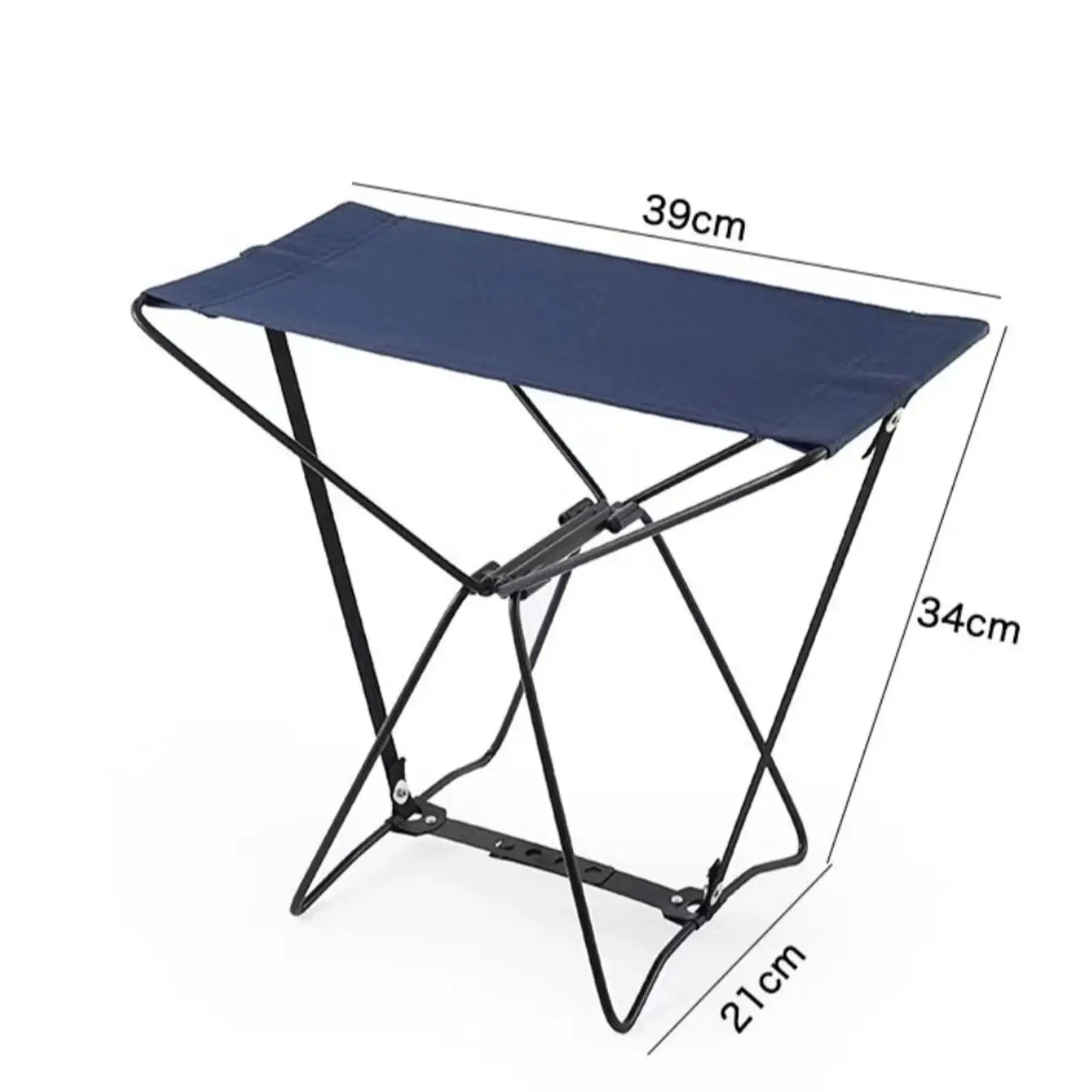 Folding Stool Camping Chair Portable Fishing Chair for Hiking Patio Backyard