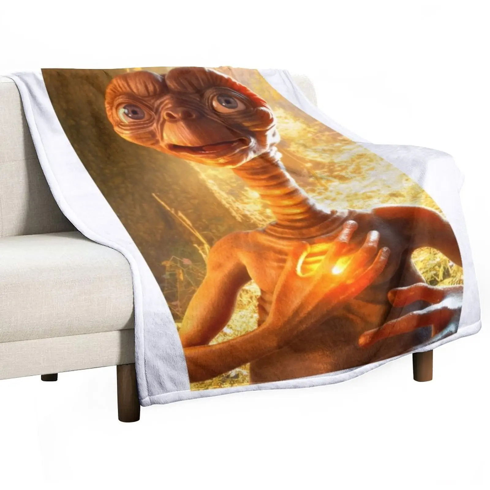 

ET the Extra Terrestrial Throw Blanket Decorative Sofa Blankets Giant Sofa Blanket Blankets For Baby wednesday