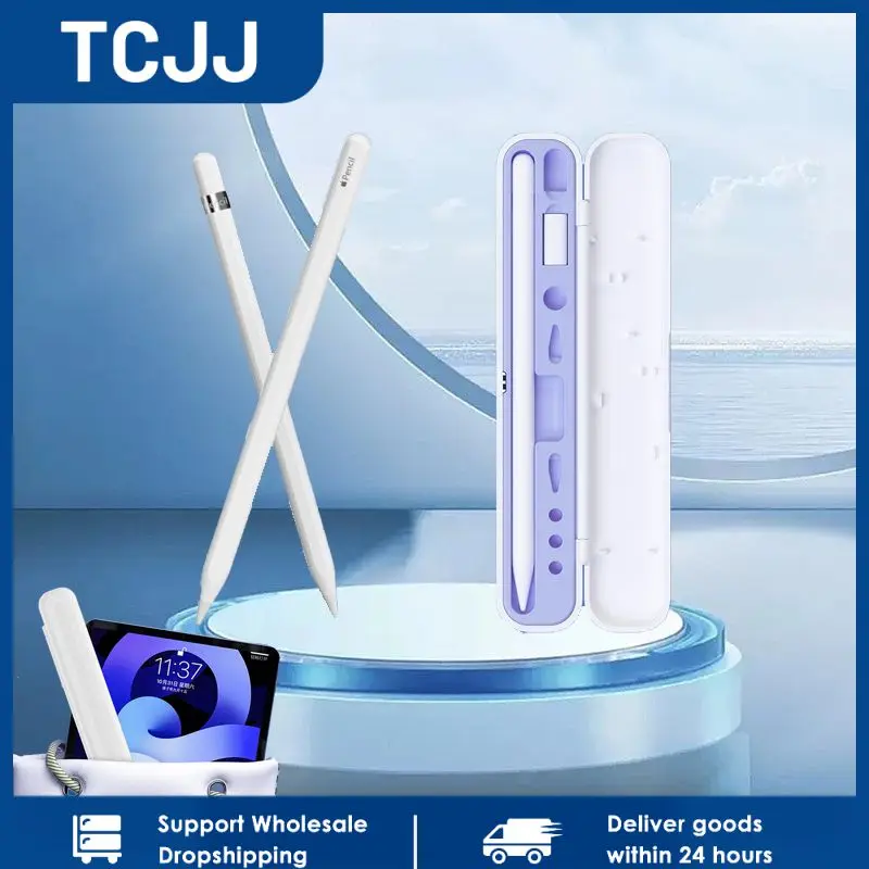 Scatola Per Apple Pencil 2 1 Cover Per Apple Pencil 2A Generazione 1St Gen Stylus Pen Holder Custodia Protettiva Accessori Per Penne Ipad