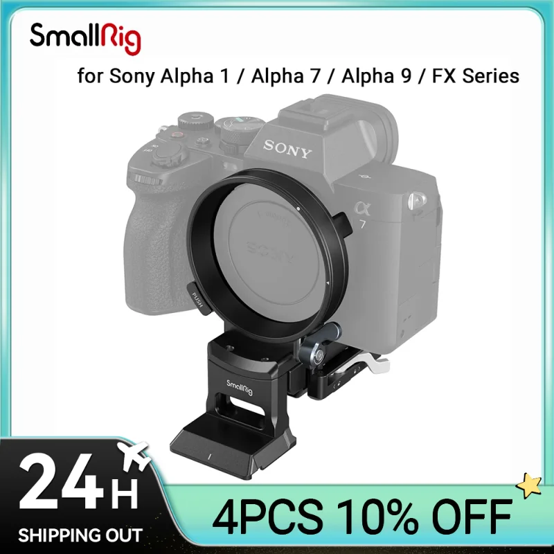 SmallRig-Plaque de montage de collier rotative pour Sony, Alpha 7R