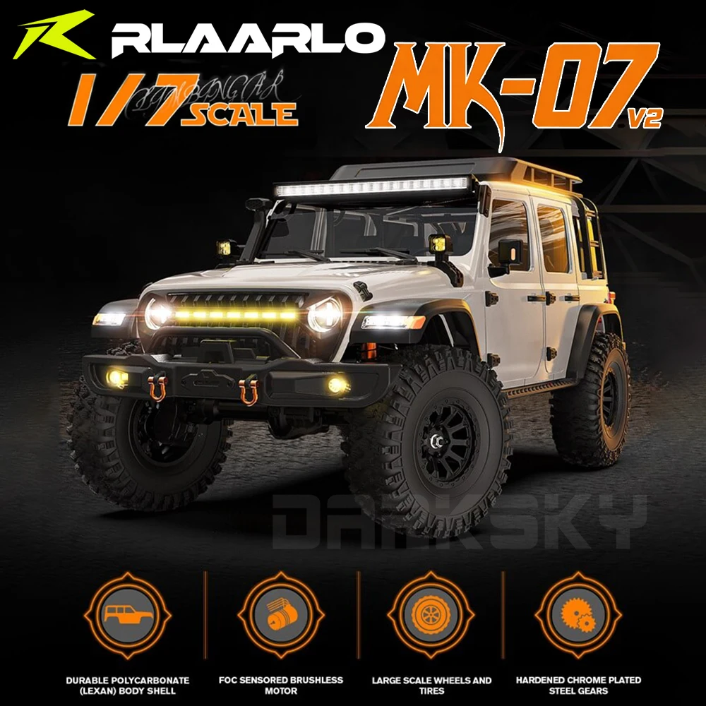 Buggy RC Crawler 4x4 Tout Terrain - 2.4GHz Voiture Radiocommandée