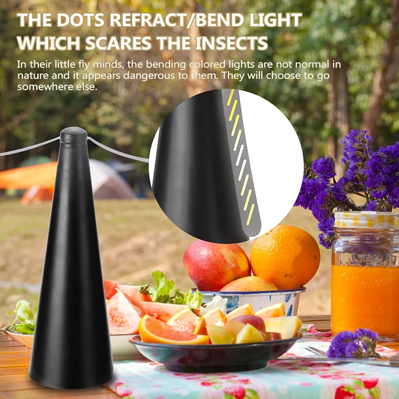 

Fly Repellent Fan Outdoor Kitchen Food Protector Destroyer Keep Flies Bugs Away From Food Pest Table Fans Support USB Battery