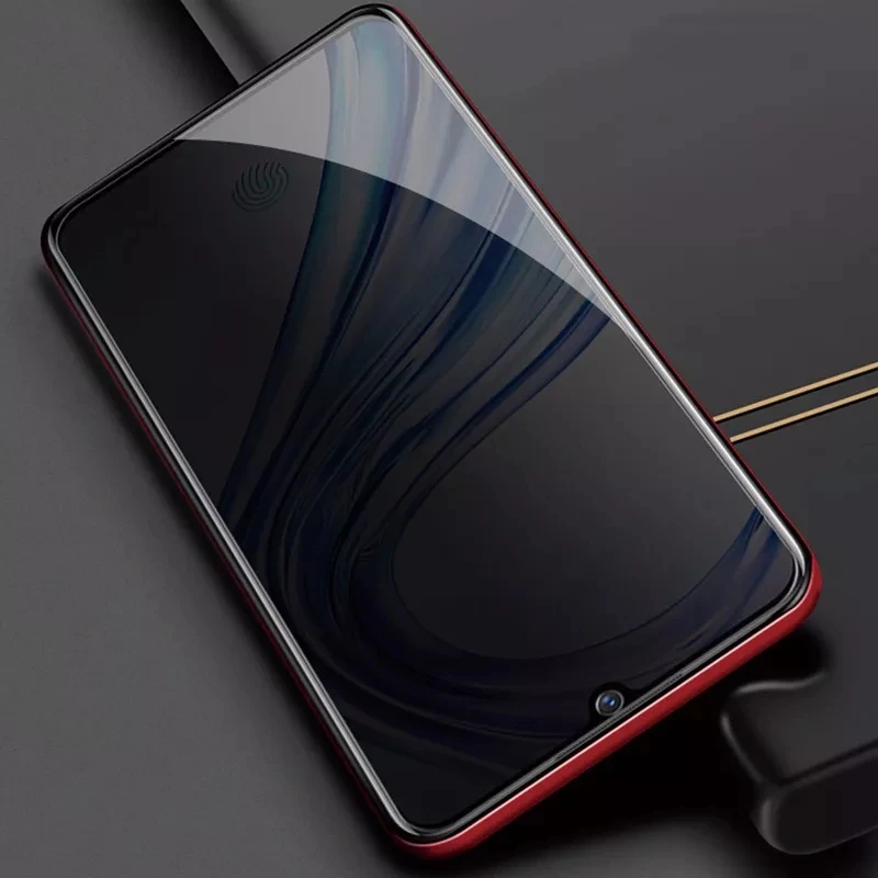 Realme 9 Pro Plus 용 Anti Spy 강화 유리 Realme9 Pro Plus 투명 검정색 보호 유리 용 개인 정보 보호 화면 보호기