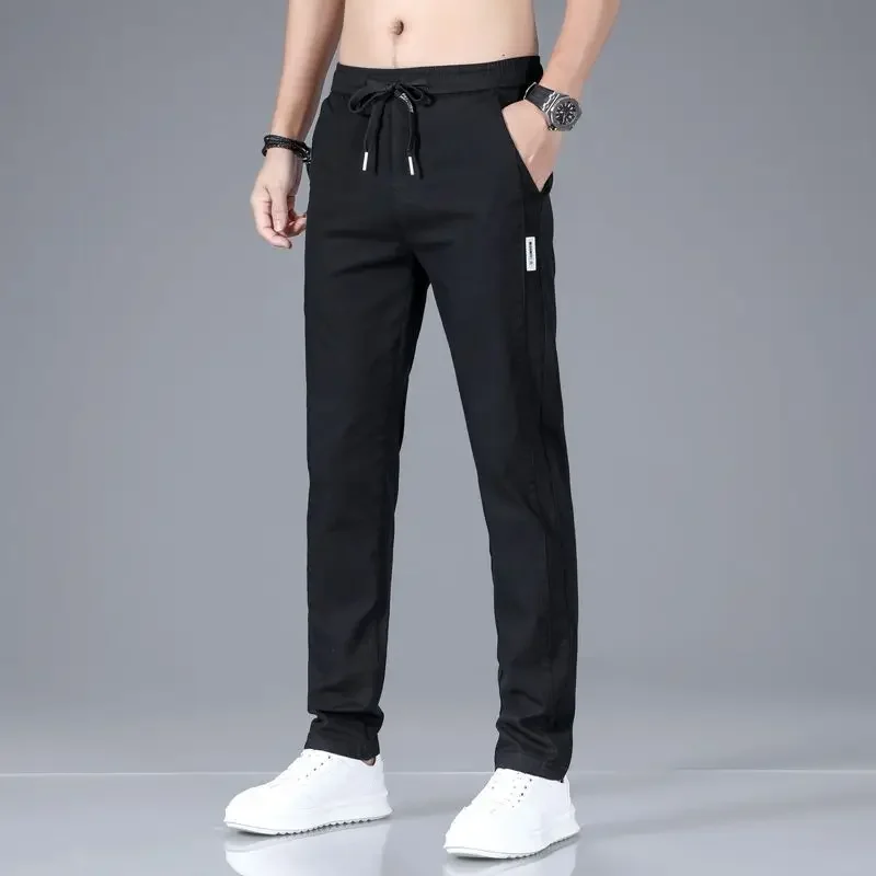 thumbnail image 1 of Pantalones casuales para hombre, nuevos en ropa de calle, moda clásica Y2k, algodón, poliéster, estilo coreano, verano, Harajuku, oferta, pantalones para hombre, 1 of 5