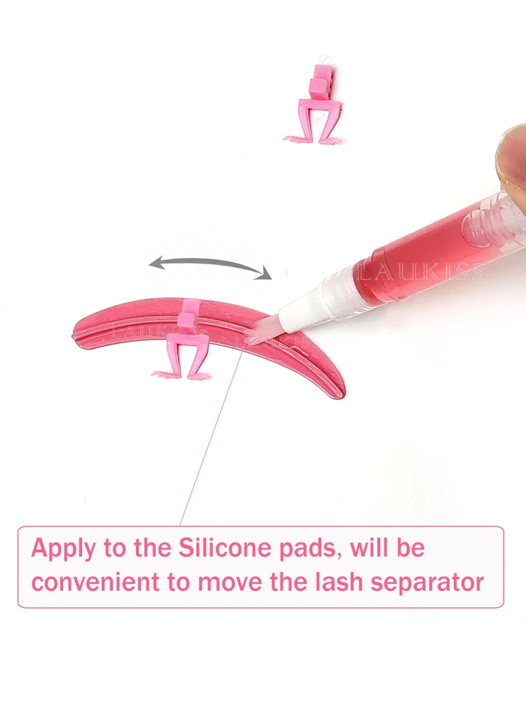 Set separatore di ciglia per l'estensione delle ciglia aiuto efficiente per innesto di ciglia per principianti strumento di trucco professionale LAUKISS