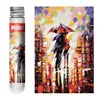 MaxRenard 150pcs Mini Jigsaw Puzzles Test Tube 15*10cm Travel Game Family Small Pocket Puzzle Cartoon Sakura Villa Flamingo 1