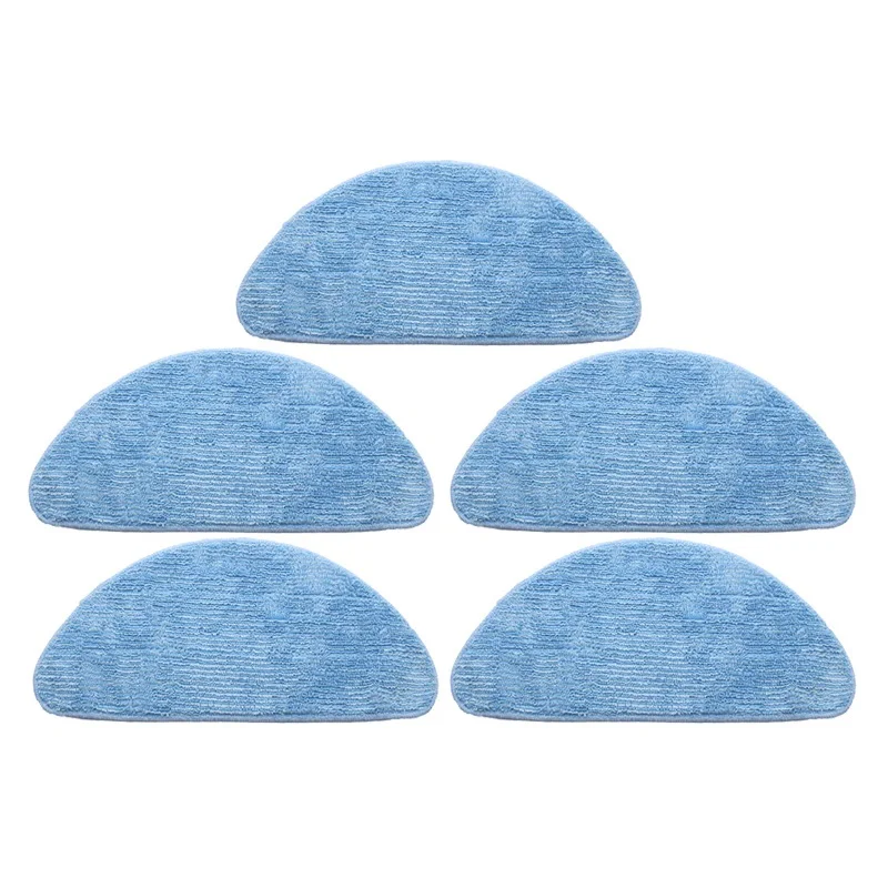 

5pcs Robotic Vacuum Cleaners Mop Cloth for Looxy E30 Vacuum Cleaner Parts Cleaning Mop Replacement