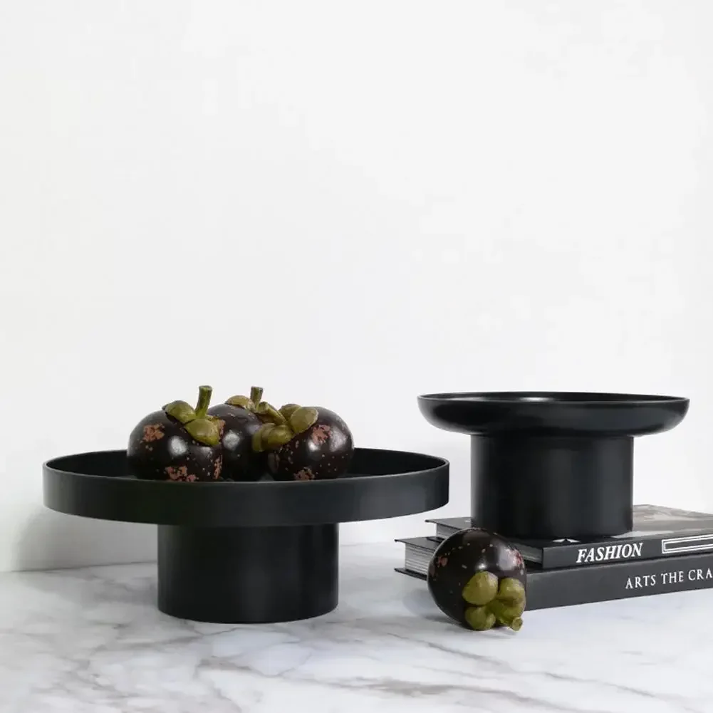 Simple modern circular storage tray living room porch fruit and vegetable aromatherapy small items desktop storage tray 2