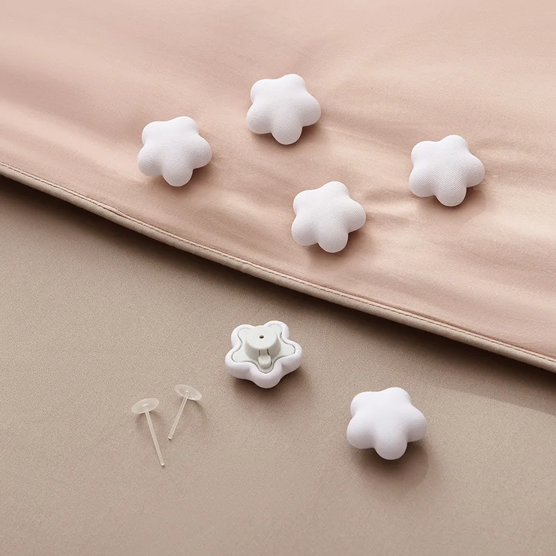 Bed Sheet Grippers Clips Set Mushroom Quilt Fixation Holder Nonslip Blanket Cover Fastener Clip