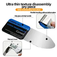 Metal Pry Tool Kit Ultra-Thin Opening Spudger for Mobile Phone Curved Screen Disassembly Repair Tools 2