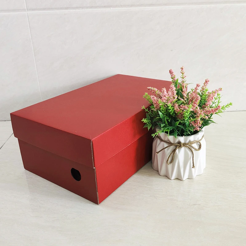 Gift Paper Shoes Boxes – Corrugated Cardboard Shipping Boxes for Packaging, Delivery, M... - SKU MSB09507 - UGI Packaging